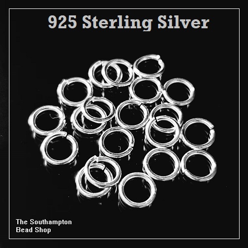 925 Silver 5mm Jump Rings (0.7mm)
